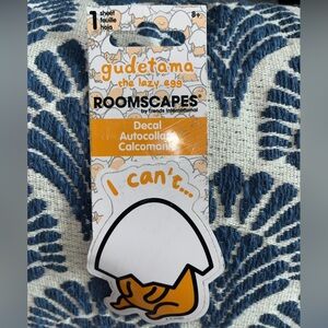 Sanrio Gudetama X Roomscapes Decal NEW NWT
